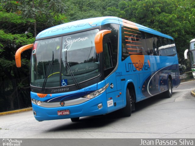 Litorânea Transportes Coletivos 5362 na cidade de São Paulo, São Paulo, Brasil, por Jean Passos Silva. Número da foto: #3816609.