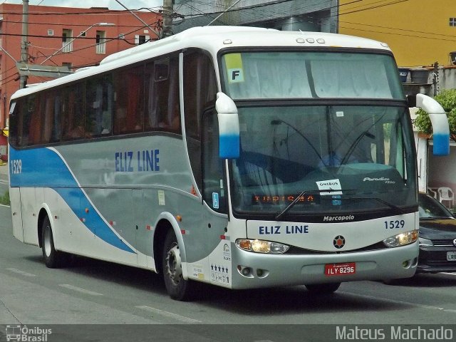 Eliz-Line Transporte e Turismo 1529 na cidade de Aparecida, São Paulo, Brasil, por Mateus Machado. Número da foto: #3816857.