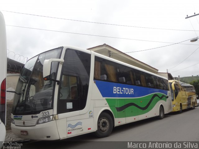 Bel-Tour Transportes e Turismo 333 na cidade de Aparecida, São Paulo, Brasil, por Marco Antonio da Silva. ID da foto: 3814868.