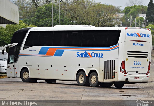 VUSC - Viação União Santa Cruz 2380 na cidade de Santa Cruz do Sul, Rio Grande do Sul, Brasil, por Matheus Etges. Número da foto: #3816329.
