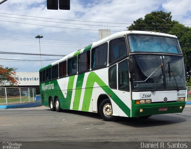 Empresa de Transportes e Turismo Moreira 2160 na cidade de Goiânia, Goiás, Brasil, por Daniel Rocha dos Santos. ID da foto: 3816335.