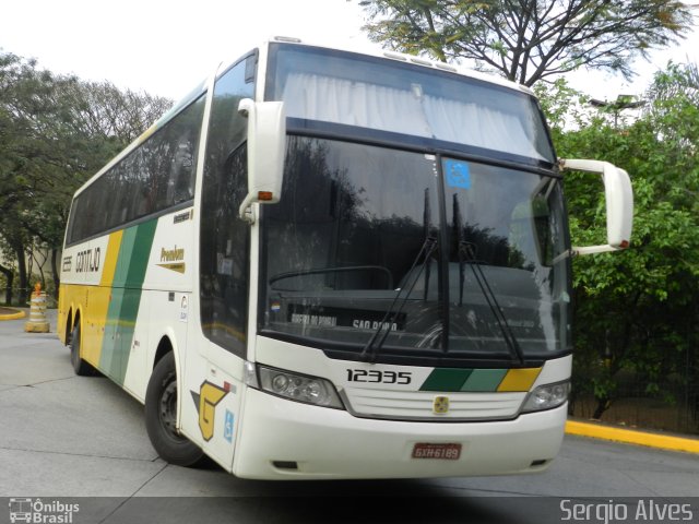 Empresa Gontijo de Transportes 12335 na cidade de São Paulo, São Paulo, Brasil, por Sergio Alves. ID da foto: 3815446.