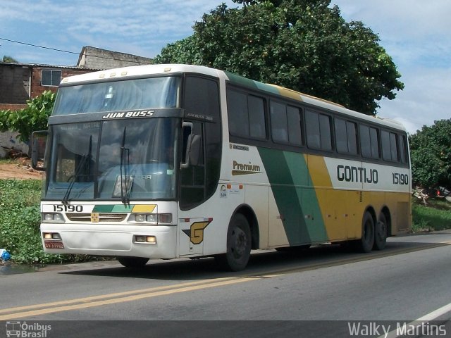 Empresa Gontijo de Transportes 15190 na cidade de Natal, Rio Grande do Norte, Brasil, por Walky Martins Nascimento. ID da foto: 3882436.