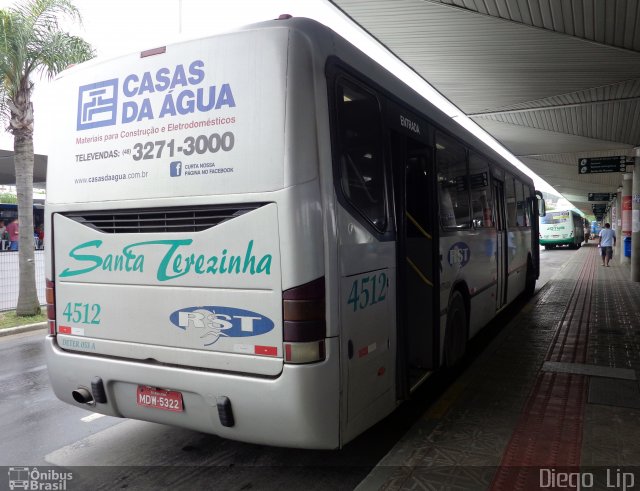 RST - Rodoviária Santa Terezinha 4512 na cidade de Florianópolis, Santa Catarina, Brasil, por Diego Lip. ID da foto: 3882077.