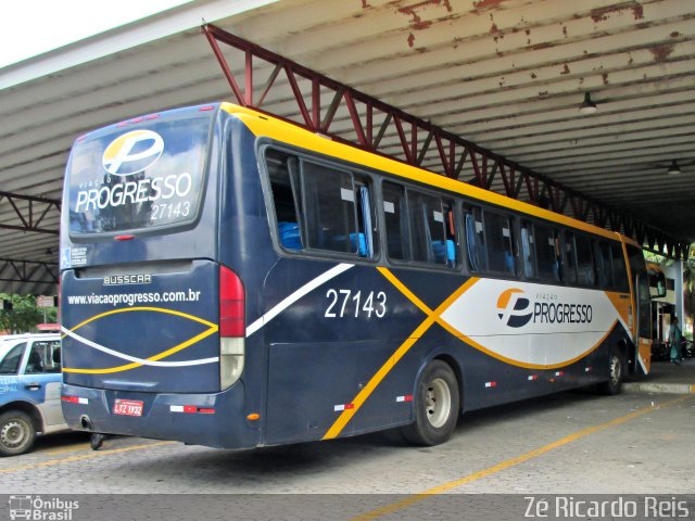 Viação Progresso 27143 na cidade de Três Rios, Rio de Janeiro, Brasil, por Zé Ricardo Reis. Número da foto: #3880902.