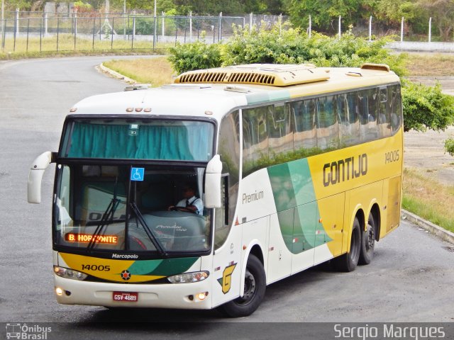 Empresa Gontijo de Transportes 14005 na cidade de Aracaju, Sergipe, Brasil, por Sergio Marques . Número da foto: #3881831.