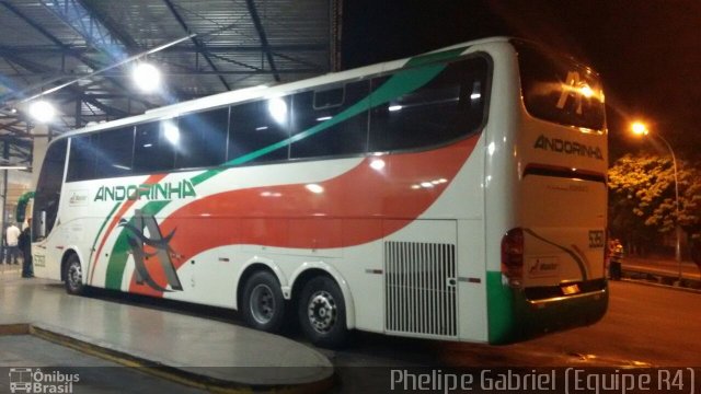 Empresa de Transportes Andorinha 5350 na cidade de Presidente Prudente, São Paulo, Brasil, por Phelipe Gabriel Campos de Souza. Número da foto: #3880360.