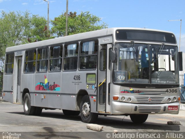 Auto Viação Nossa Senhora da Piedade 4306 na cidade de Maceió, Alagoas, Brasil, por Rodrigo Fonseca. ID da foto: 3881696.