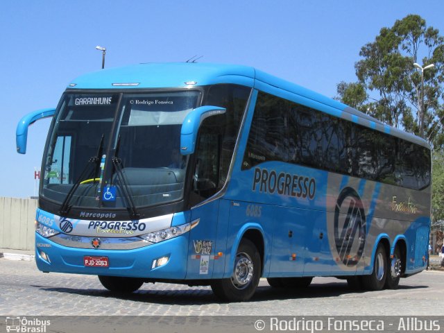Auto Viação Progresso 6085 na cidade de Caruaru, Pernambuco, Brasil, por Rodrigo Fonseca. Número da foto: #3881713.