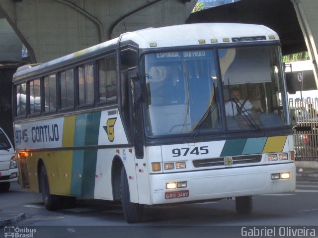 Empresa Gontijo de Transportes 9745 na cidade de Belo Horizonte, Minas Gerais, Brasil, por Gabriel Oliveira. ID da foto: 3881639.