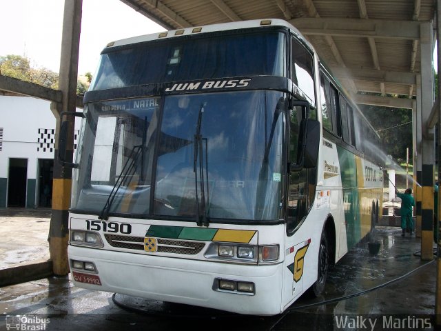 Empresa Gontijo de Transportes 15190 na cidade de Natal, Rio Grande do Norte, Brasil, por Walky Martins Nascimento. ID da foto: 3882469.