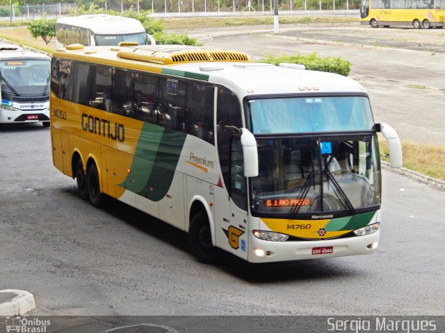 Empresa Gontijo de Transportes 14760 na cidade de Aracaju, Sergipe, Brasil, por Sergio Marques . Número da foto: #3883951.
