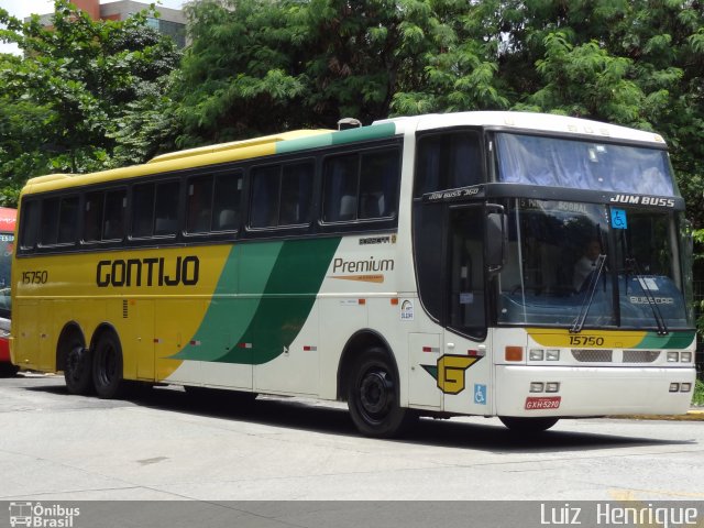 Empresa Gontijo de Transportes 15750 na cidade de São Paulo, São Paulo, Brasil, por Luiz  Henrique. ID da foto: 3884635.