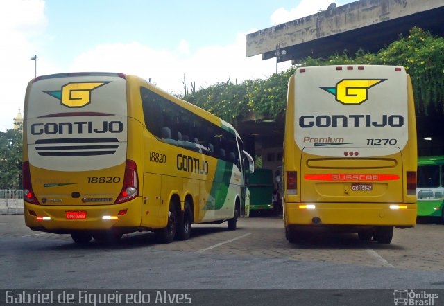 Empresa Gontijo de Transportes 11270 na cidade de Belo Horizonte, Minas Gerais, Brasil, por Gabriel de Figueiredo Alves. ID da foto: 3885443.