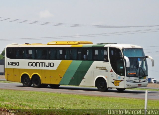 Empresa Gontijo de Transportes 14150 na cidade de Foz do Iguaçu, Paraná, Brasil, por Danilo Marcelo Silva. Número da foto: #3883749.
