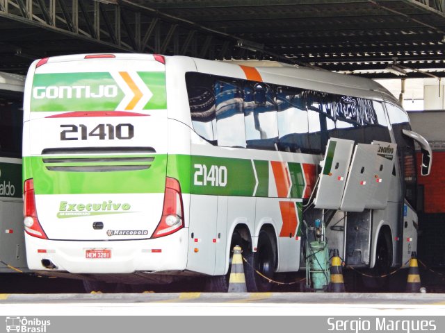 Empresa Gontijo de Transportes 21410 na cidade de Aracaju, Sergipe, Brasil, por Sergio Marques . Número da foto: #3883987.