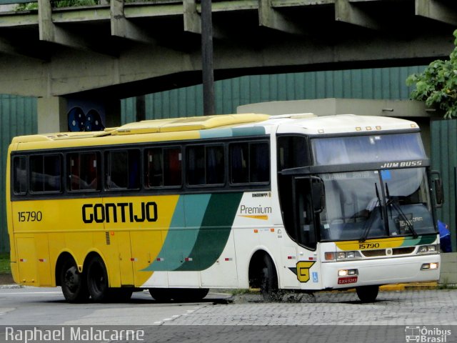 Empresa Gontijo de Transportes 15790 na cidade de Santos, São Paulo, Brasil, por Raphael Malacarne. ID da foto: 3883960.