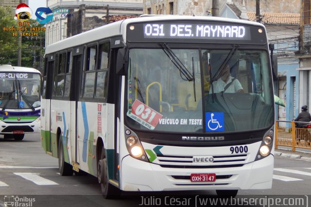 Transporte Tropical 9000 na cidade de Aracaju, Sergipe, Brasil, por Julio Cesar  Barbosa Martins. Número da foto: #3884915.
