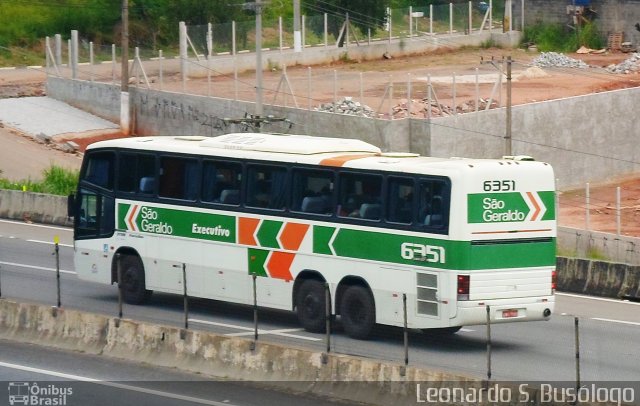 Cia. São Geraldo de Viação 6321 na cidade de Arujá, São Paulo, Brasil, por Leonardo da Silva. Número da foto: #3883545.