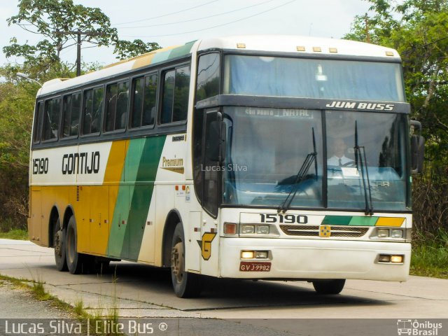 Empresa Gontijo de Transportes 15190 na cidade de Recife, Pernambuco, Brasil, por Lucas Silva. ID da foto: 3885280.