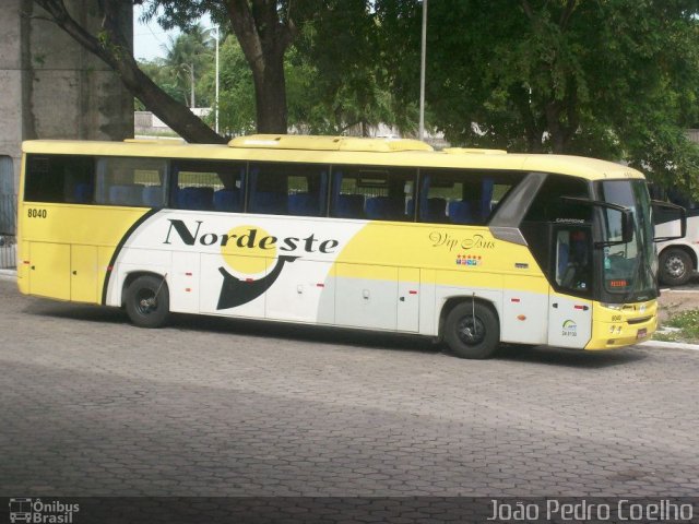 Viação Nordeste 8040 na cidade de João Pessoa, Paraíba, Brasil, por João Pedro Coelho. Número da foto: #3818070.