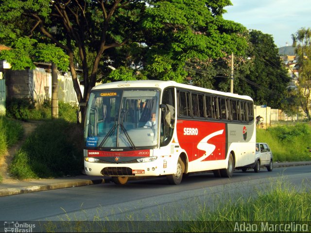 Viação Serro 2000 na cidade de Belo Horizonte, Minas Gerais, Brasil, por Adão Raimundo Marcelino. ID da foto: 3818889.