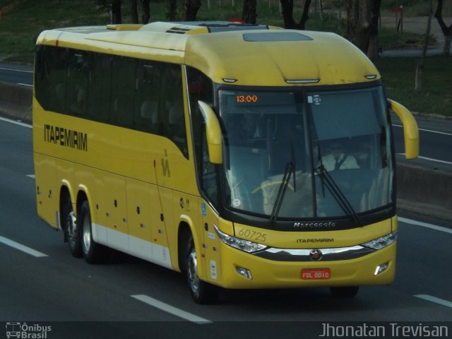 Viação Itapemirim 60725 na cidade de Lavrinhas, São Paulo, Brasil, por Jhonatan Diego da Silva Trevisan. Número da foto: #3820949.