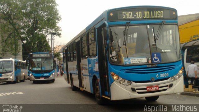 Viação Paratodos > São Jorge > Metropolitana São Paulo > Mobibrasil 6 3809 na cidade de São Paulo, São Paulo, Brasil, por Asprilla Matheus. ID da foto: 3819550.