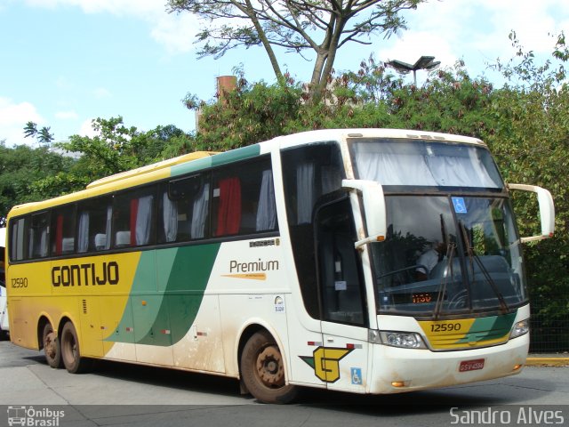 Empresa Gontijo de Transportes 12590 na cidade de São Paulo, São Paulo, Brasil, por Sandro Alves. Número da foto: #3820925.