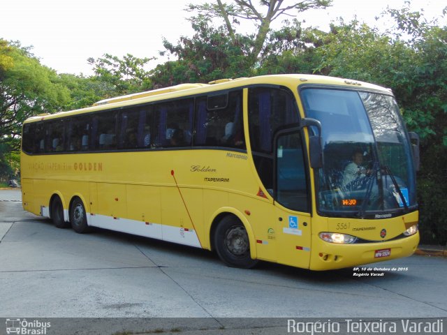 Viação Itapemirim 5561 na cidade de São Paulo, São Paulo, Brasil, por Rogério Teixeira Varadi. ID da foto: 3820119.