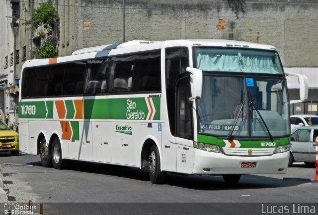 Cia. São Geraldo de Viação 11780 na cidade de Rio de Janeiro, Rio de Janeiro, Brasil, por Lucas Lima. Número da foto: #3819384.