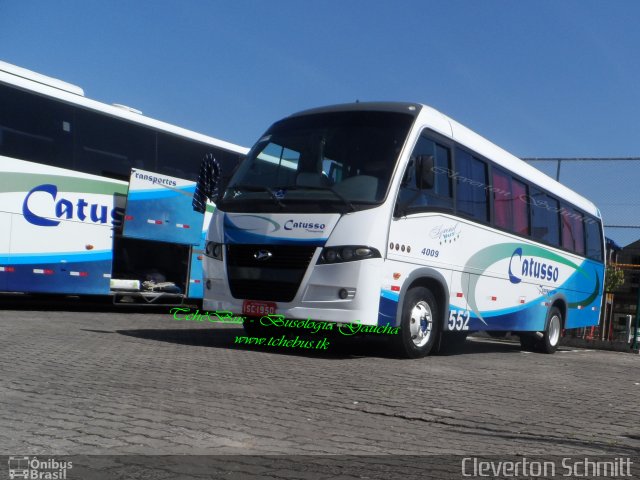 Catusso Transportes 4009 na cidade de Santa Cruz do Sul, Rio Grande do Sul, Brasil, por Cleverton Schmitt. Número da foto: #3821411.