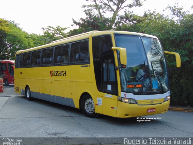 Kaissara - Viação Caiçara 15944 na cidade de São Paulo, São Paulo, Brasil, por Rogério Teixeira Varadi. ID da foto: 3820122.