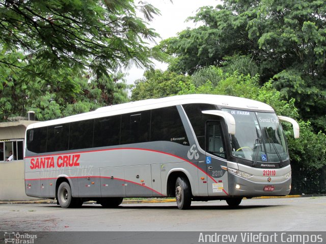 Viação Santa Cruz 213110 na cidade de São Paulo, São Paulo, Brasil, por Andrew Campos. Número da foto: #3820333.