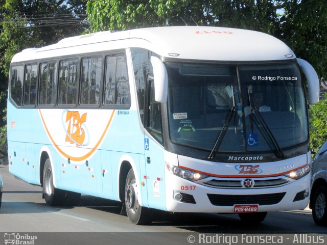 TBS - Travel Bus Service > Transnacional Fretamento 0517 na cidade de Maceió, Alagoas, Brasil, por Rodrigo Fonseca. Número da foto: #3820225.