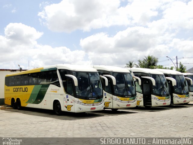 Empresa Gontijo de Transportes Frota na cidade de Almenara, Minas Gerais, Brasil, por Sérgio Augusto Braga Canuto. ID da foto: 3821459.