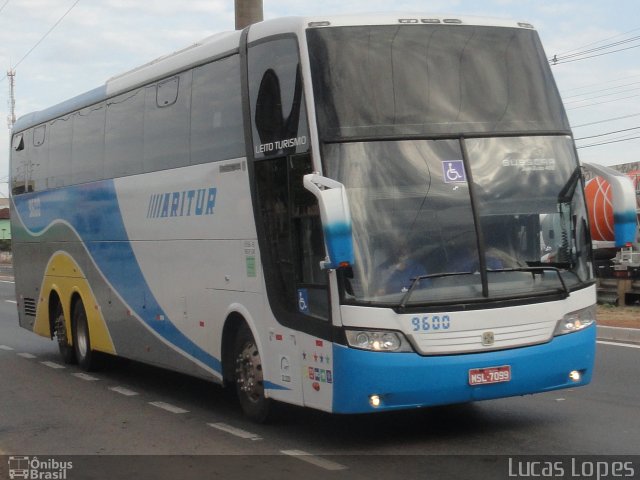 Aritur Transporte e Turismo 9600 na cidade de Aparecida de Goiânia, Goiás, Brasil, por Lucas Gabriel Resende Lopes. ID da foto: 3821953.