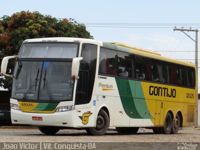 Empresa Gontijo de Transportes 12025 na cidade de Vitória da Conquista, Bahia, Brasil, por João Victor. ID da foto: 3822354.