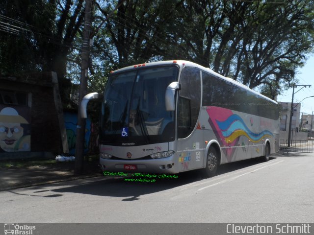 Kopereck Turismo 790 na cidade de Santa Cruz do Sul, Rio Grande do Sul, Brasil, por Cleverton Schmitt. Número da foto: #3823029.