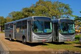 Jundiá Transportadora Turistica 1164 E 1173 na cidade de Peruíbe, São Paulo, Brasil, por Ricardo Luiz. Número da foto: #3823393.