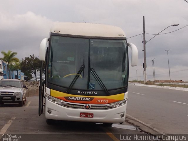 Saritur - Santa Rita Transporte Urbano e Rodoviário 30110 na cidade de Belo Horizonte, Minas Gerais, Brasil, por Luiz Henrique Campos. Número da foto: #3823871.