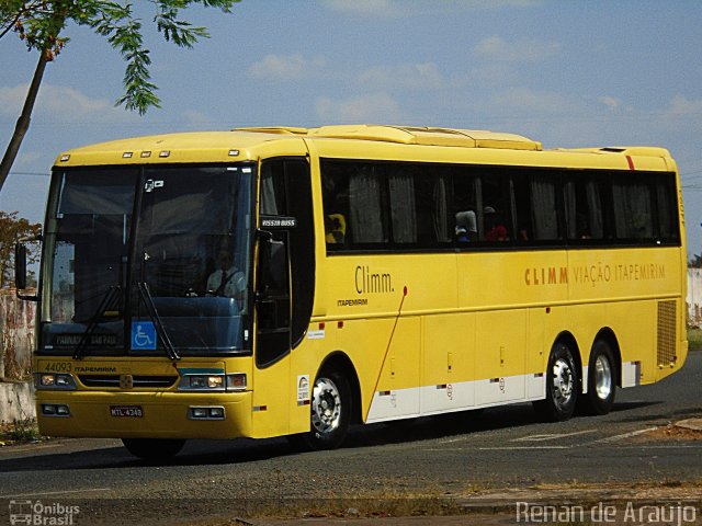 Viação Itapemirim 44093 na cidade de Teresina, Piauí, Brasil, por Renan de Araújo. ID da foto: 3826173.