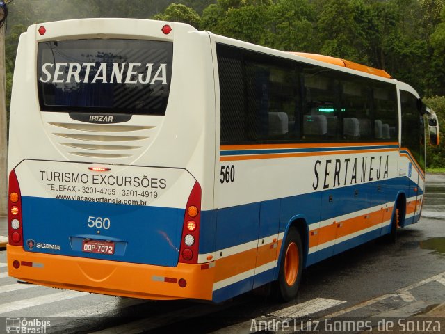 Viação Sertaneja 560 na cidade de Juiz de Fora, Minas Gerais, Brasil, por André Luiz Gomes de Souza. ID da foto: 3824859.