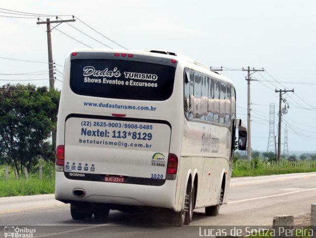 Duda´s Turismo 1020 na cidade de Campos dos Goytacazes, Rio de Janeiro, Brasil, por Lucas de Souza Pereira. Número da foto: #3824229.