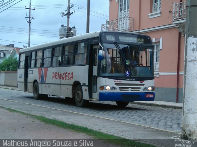 Viação Princesa da Serra 226 na cidade de Valença, Rio de Janeiro, Brasil, por Matheus Ângelo Souza e Silva. Número da foto: #3823511.