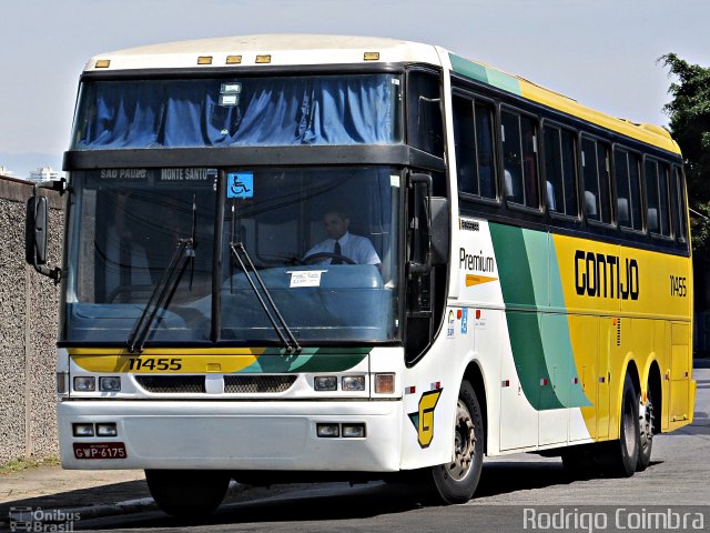 Empresa Gontijo de Transportes 11455 na cidade de São Paulo, São Paulo, Brasil, por Rodrigo Coimbra. ID da foto: 3825795.