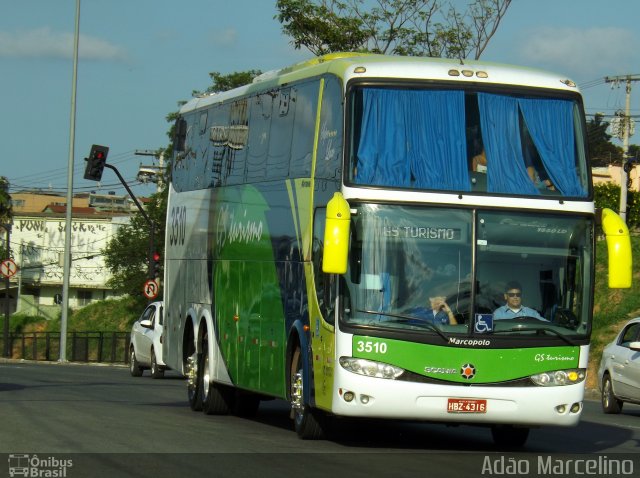 GS Turismo 3510 na cidade de Belo Horizonte, Minas Gerais, Brasil, por Adão Raimundo Marcelino. Número da foto: #3825802.