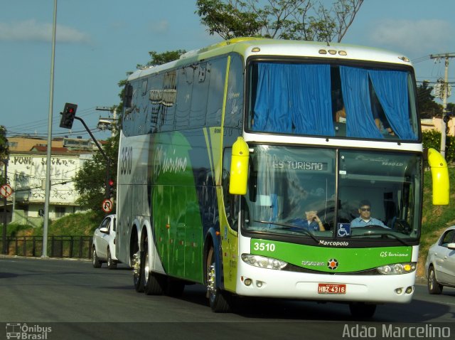 GS Turismo 3510 na cidade de Belo Horizonte, Minas Gerais, Brasil, por Adão Raimundo Marcelino. ID da foto: 3825802.