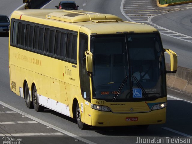 Viação Itapemirim 9011 na cidade de Lavrinhas, São Paulo, Brasil, por Jhonatan Diego da Silva Trevisan. ID da foto: 3826142.