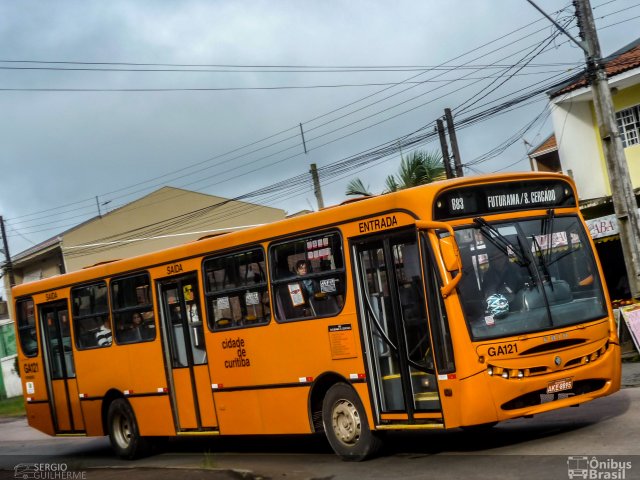 Viação Cidade Sorriso GA121 na cidade de Curitiba, Paraná, Brasil, por Sergio Guilherme Ketes. ID da foto: 3825535.